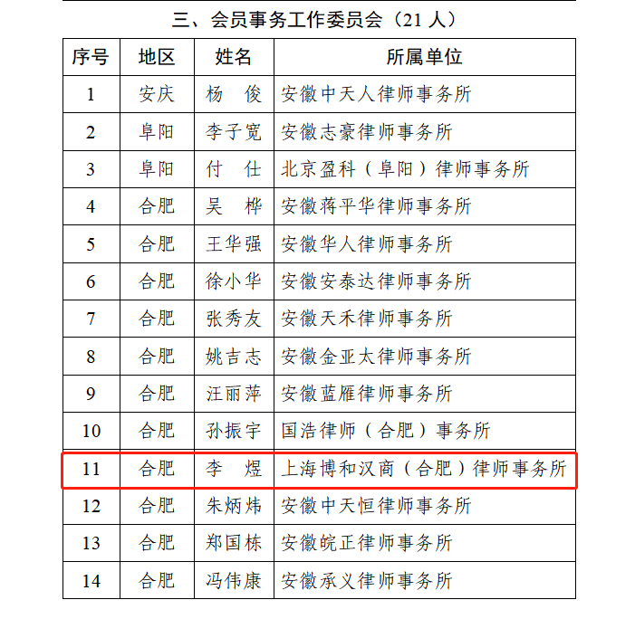 【资讯】博和汉商（合肥）合肥所3月活动汇总